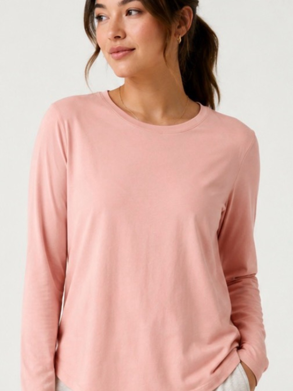 Lululemon Love Long Sleeve Shirt in Pink
